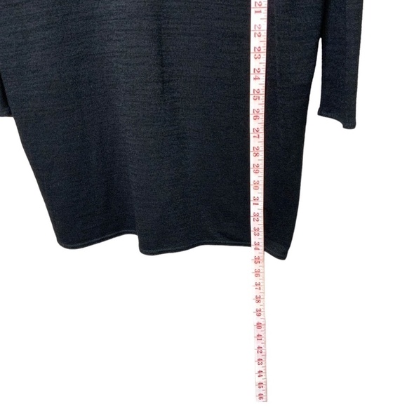 ARITZIA WILFRED FREE Black Mini Swing Dress in Reposa™ Fabric Side Pockets XS - Picture 7 of 10